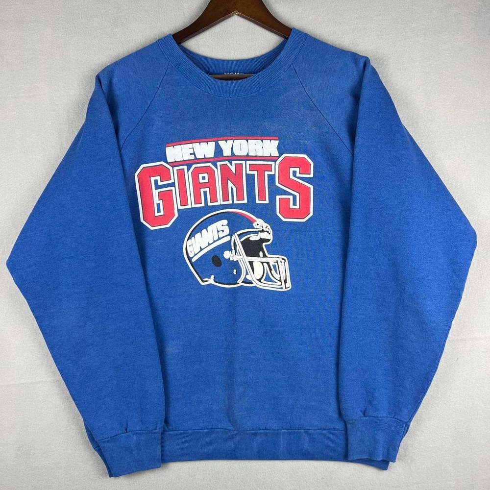 Vintage New York Giants NFL Football Blue 90s Crewneck